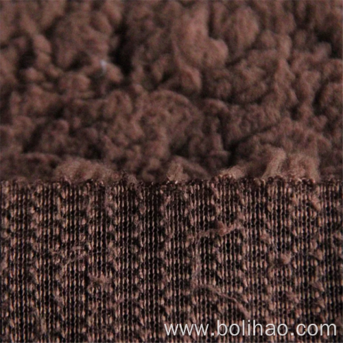 One Side 100% Polyester Sherpa Fleece Fabric